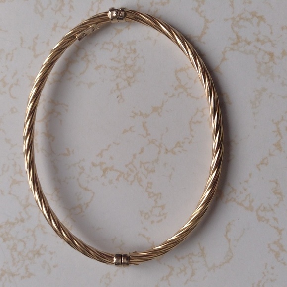 10K solid gold bracelet from Italy, new in box - Picture 3 of 16